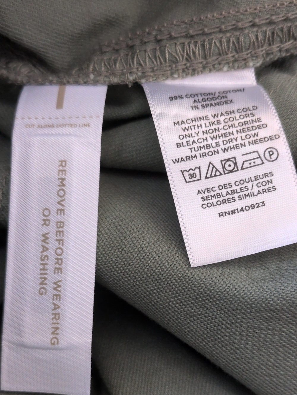 Loft Utility Ankle Pants in Twill 0 - Picture 13 of 16